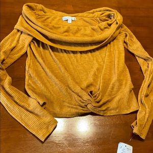 Off The Shoulder Sweater